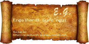 Engelhardt Gyöngyi névjegykártya